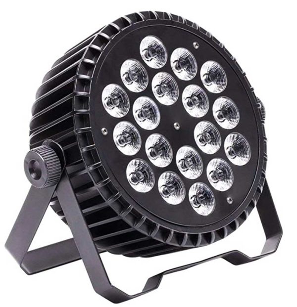 Hyr LED belysning 18x 10W LED Auto Voice DMX Control belysning